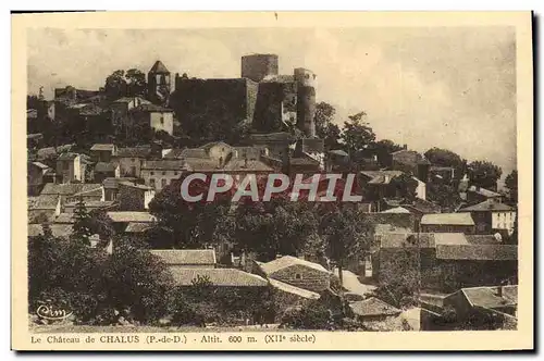 Cartes postales Chateau de Chalus