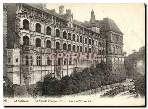 Ansichtskarte AK Blois Le Chateau La Facade Francois 1er