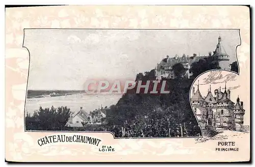 Cartes postales Chateau De Chaumont Et La Loire