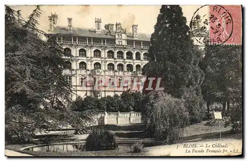 Ansichtskarte AK Blois Le Chateau La Facade Francois 1er