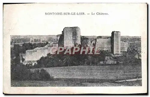 Cartes postales Montoire Sur Le Loir Le Chateau