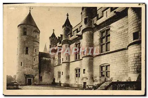 Ansichtskarte AK Chateau de Loches Facade Orientale