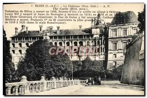 Cartes postales Blois Le Chateau