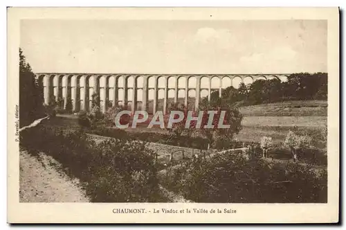 Ansichtskarte AK Chaumont Le Viaduc et la Vallee de la Suize