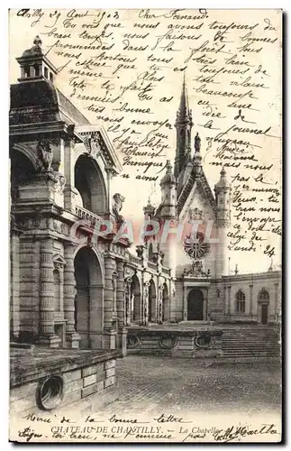 Cartes postales Chateau De Chantilly La Chapelle