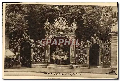 Cartes postales Nancy Fontaine d&#39Amphitrite