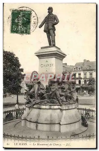 Ansichtskarte AK Le Mans Le Monument de Chanzy Militaria