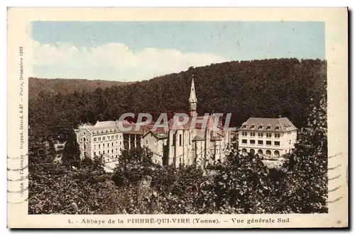 Cartes postales Abbaye de la Pierre Qui Vire Vue Generale Sud