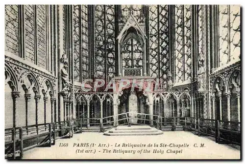 Cartes postales Paris Le Reliquaire de la Ste Chapelle