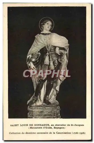 Cartes postales Saint Louis De Gonzague En chevalier de St Jacques Monastere d&#39Ucles