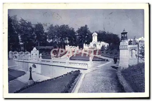 Cartes postales La Basilique De Lisieux Le chemin de croix exterieur Vue generale