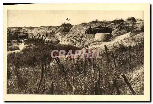 Ansichtskarte AK Fort de Douaumont Fort cuirasse le plus moderne et le plus puissant Militaria