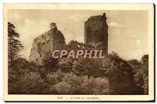 Cartes postales Barr La Ruine Du Landsberg