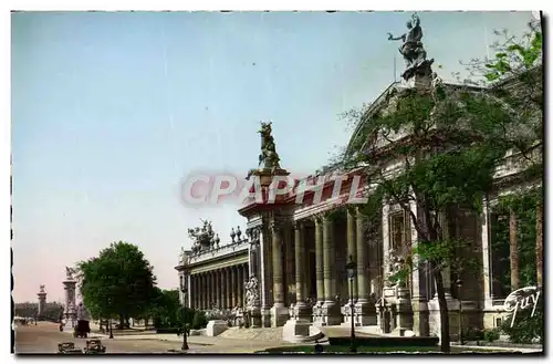 Moderne Karte Paris et ses Merveilles Le grand Palais