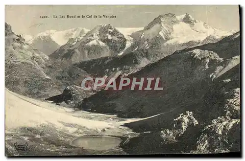 Cartes postales Le Lac Rond et le Col de le Vanoise