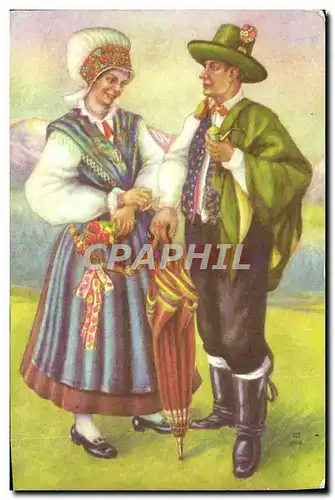 Cartes postales Slovenska narodna nosnia Kannik Folklore