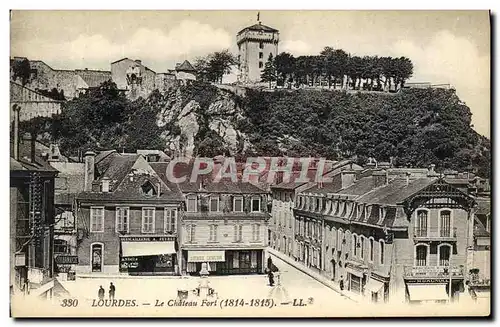 Cartes postales Lourdes Le Chateau Fort