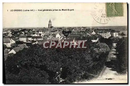 Ansichtskarte AK Le Croise Vue Generale prise du Mont Esprit