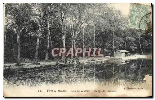 Cartes postales Foret de Meudon Bois de Clamart Etanges de Trivaux