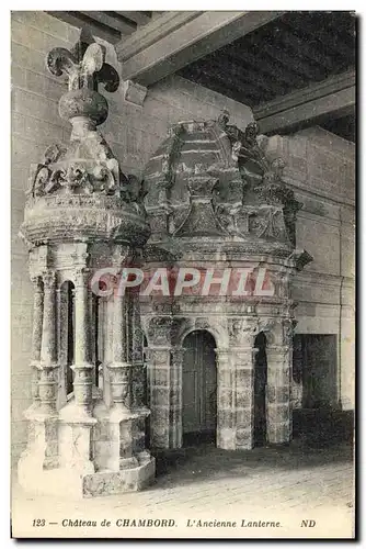 Cartes postales Chambord Le Chateau L&#39Ancienne Lanterne