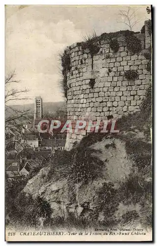 Cartes postales Chateau Thierry Tour de la Prison du Roix Vieux Chateau