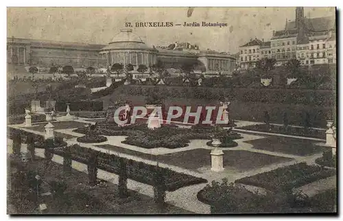 Cartes postales Bruxelles Jardin Botanique