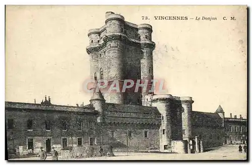 Cartes postales Vincennes Le Donjon