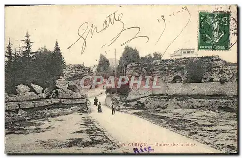 Cartes postales Cimiez Ruines des Arenes