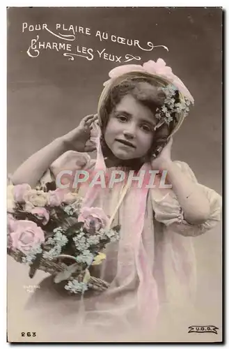 Cartes postales Fantaisie Enfant