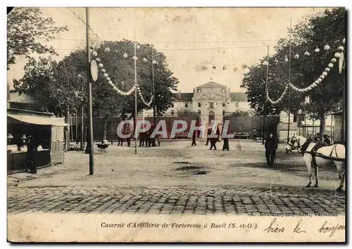 Ansichtskarte AK Caserne d&#39Artillerie de Forteresse a Rueil Militaria