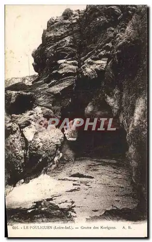 Cartes postales Le Pouliguen Grotte des Korigans