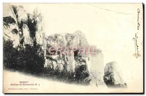 Cartes postales Surgy Roches de Basseville