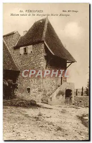 Ansichtskarte AK Verosvres Maison natale de Ste Marguerite Marie Alacoque