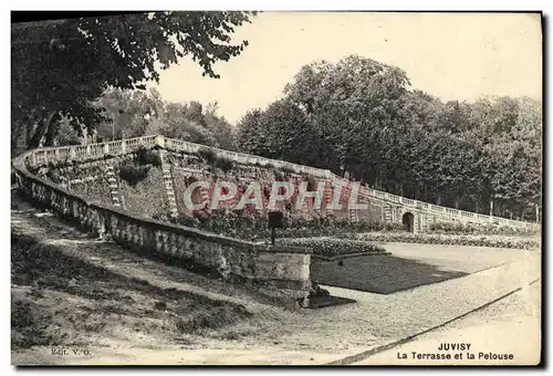 Cartes postales Juvisy La Terrasse et la Pelouse