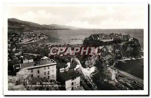 Cartes postales Monaco Vue Generale de la Principaute