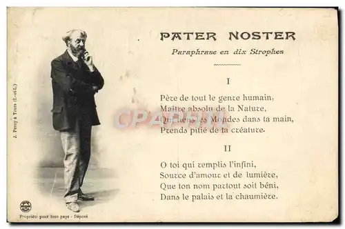 Cartes postales Pater Noster