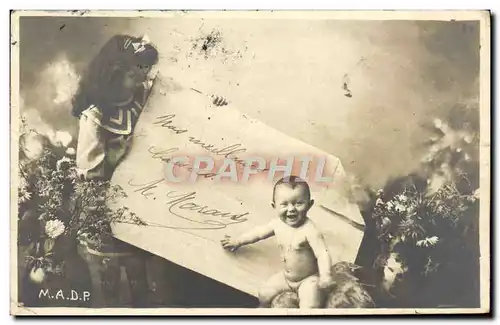 Cartes postales Fantaisie Enfant Bebe