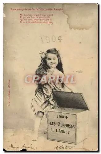 Cartes postales Fantaisie Enfant Annee 1904