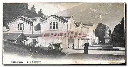 Cartes postales Luchon Les thermes