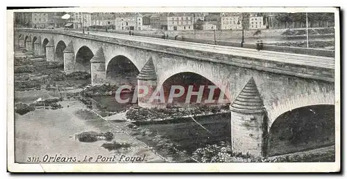 Cartes postales Orleans Le pont royal