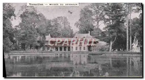 Cartes postales Versailles Maison du seigneur