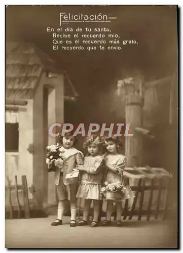 Cartes postales Fantaisie Enfants