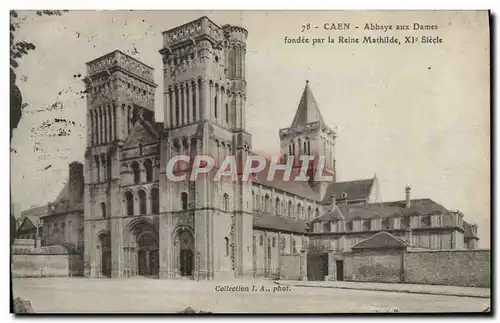 Cartes postales Caen Abbaye Aux Dames Fondee Par La Reine Mathilde