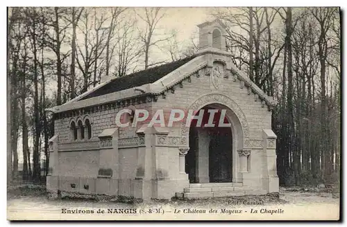 Cartes postales Environs De Nangis Le Chateau Des Moyeux La Chapelle