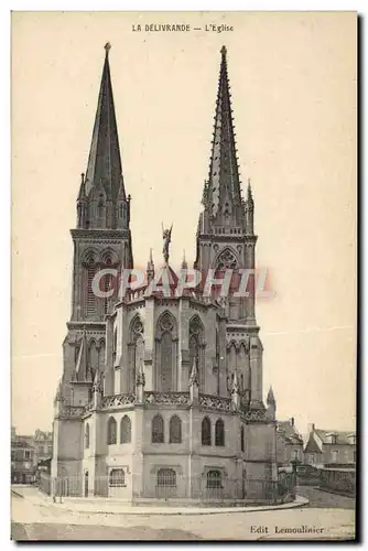 Cartes postales La Delivrande L&#39Eglise