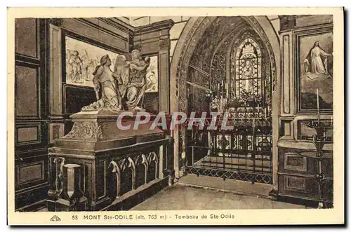 Cartes postales Mont Ste Odile Tombeau De Ste Odile