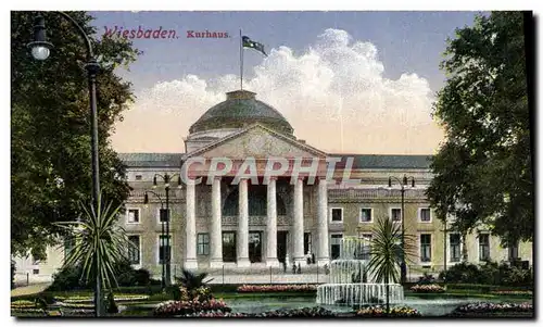 Cartes postales Wiesbaden Kurhaus