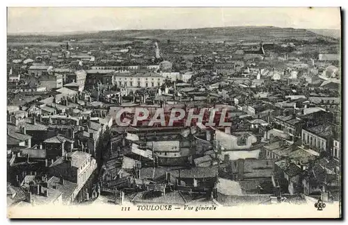 Cartes postales Toulouse Vue Generale