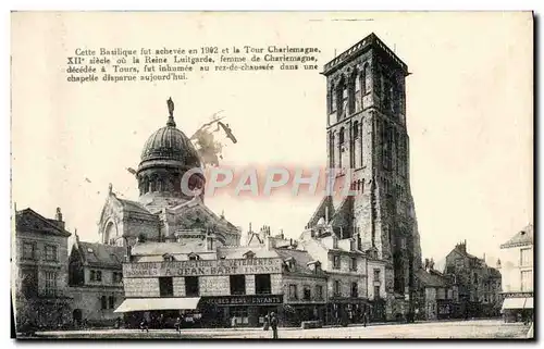 Cartes postales Tours Basilique