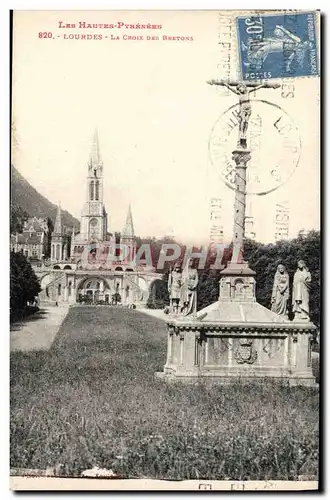 Cartes postales Lourdes La Groix Des Bretons